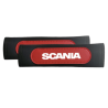 PROTÈGES CEINTURES SCANIA NOIR/ROUGE