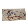 PLAQUE PIN-UP GARAGE