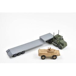 COFFRET MILITAIRE PORTE CHARS + TANK 1/43"
