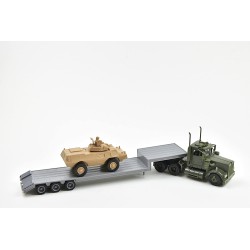 COFFRET MILITAIRE PORTE CHARS + TANK 1/43"