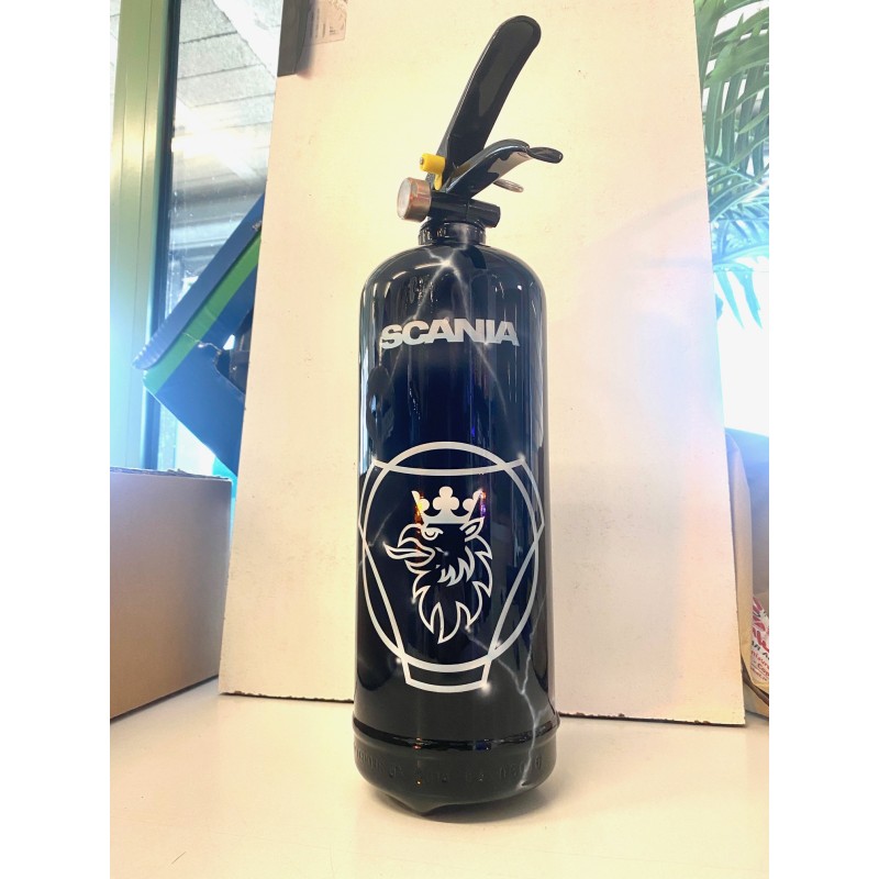Extincteur Scania noir/bleu