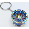 Porte-clé Jante Multicolore