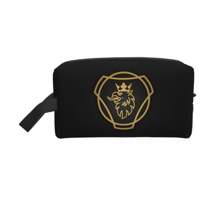 TROUSSE DE TOILETTE SCANIA VABIS NOIR/OR
