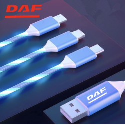 Câble de recharge rapide 3 en 1 Micro USB type-c