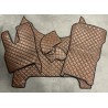 Tapis et Couvre Moteur DAF XF 2022 Gaufré Marron Contours Noirs