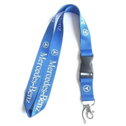 TOUR DE COU MERCEDES BLEU/BLANC