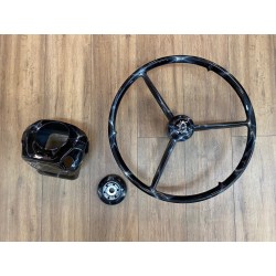 Pack Scania NG/R-série  Volant 3 branches - cache colonne - moyeu