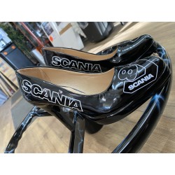 Escarpins Scania V8 noir/blanc T.40