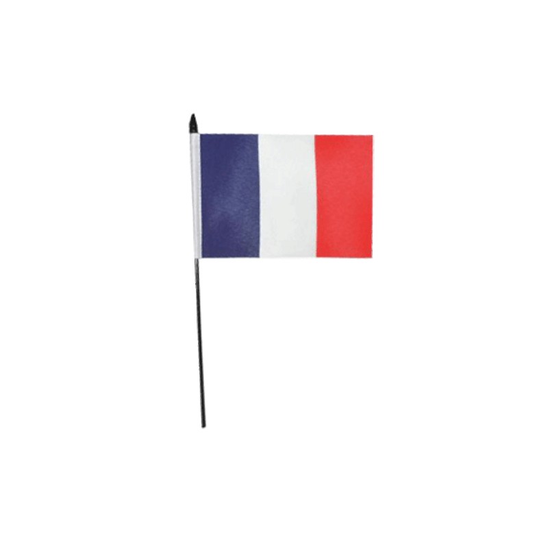 MINI DRAPEAU FRANCE - 15x10cm