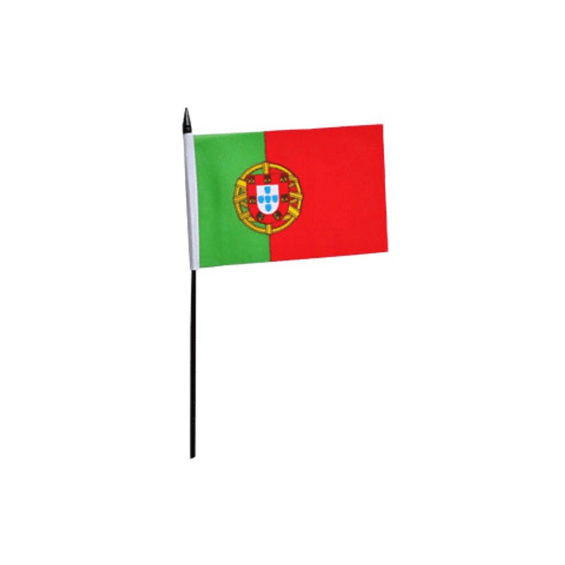 MINI DRAPEAU PORTUGAL - 15X10cm