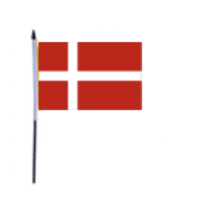 MINI DRAPEAU DANEMARK - 15X10cm