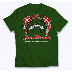 T SHIRT JAN MUES - VERT