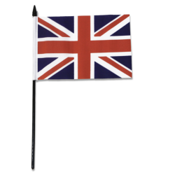 MINI DRAPEAU ROYAUME UNI - 15X10cm