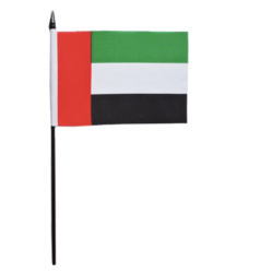 MINI DRAPEAU ÉMIRATS ARABES UNIS - 15X10cm