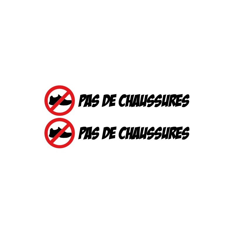 STICKERS PAS DE CHAUSSURES NUMÉRO 4 STICKERS PAS DE CHAUSSURES NUMÉRO 4