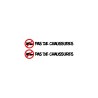 STICKERS PAS DE CHAUSSURES NUMÉRO 5
