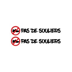 STICKERS PAS DE SOULIERS NUMÉRO 6