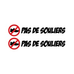 STICKERS PAS DE SOULIERS NUMÉRO 7