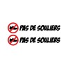 STICKERS PAS DE SOULIERS NUMÉRO 7