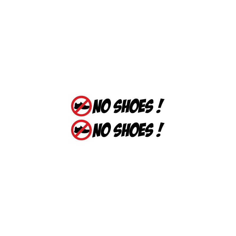 STICKERS NO SHOES NUMÉRO 8 STICKERS NO SHOES NUMÉRO 8