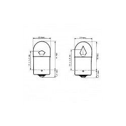 Ampoule BA15s R10W 24V