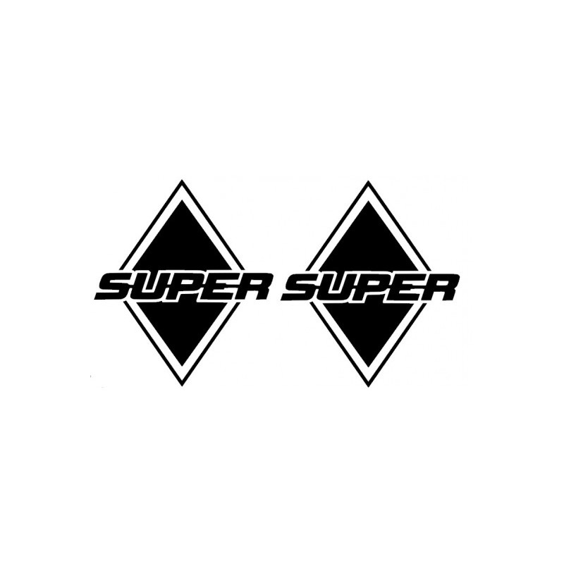 STICKERS LOSANGE SCANIA NUMÉRO 45