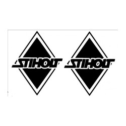 STICKERS LOSANGE SCANIA NUMÉRO 47