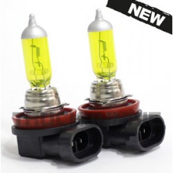 LOT AMPOULES H11 JAUNE 24V 70W