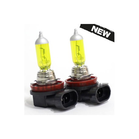 LOT AMPOULES H11 JAUNE 24V 70W