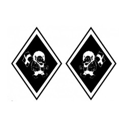STICKERS LOSANGE TROLL NUMÉRO 57