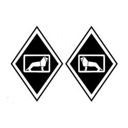 STICKERS LOSANGE MAN NUMÉRO 64