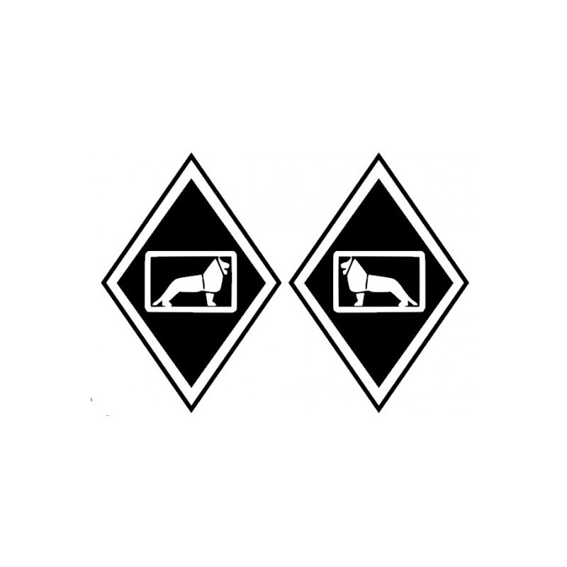 STICKERS LOSANGE MAN NUMÉRO 64