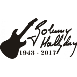 STICKERS JOHNNY HALLYDAY NUMÉRO 569