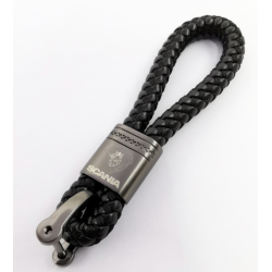 PORTE CLÉ SCANIA CUIR