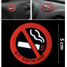 AUTOCOLLANT NO SMOKING