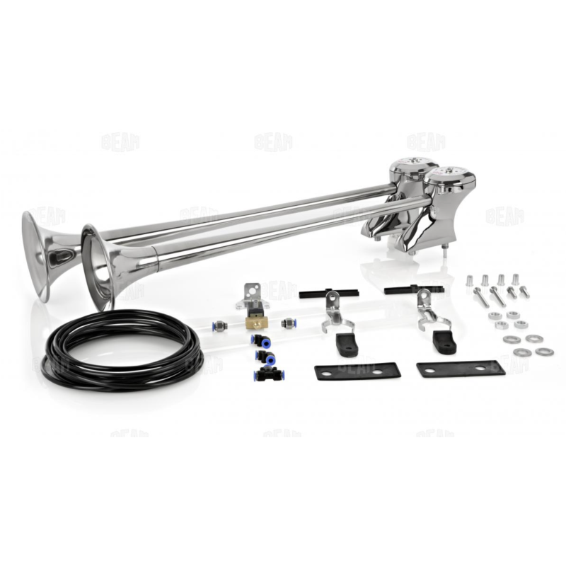 Kit 2 trompes 55 et 55 cm 12V