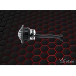 FEU ENCASTRÉ ROND Ø 28MM - VERRE TEINTÉ / BLANC