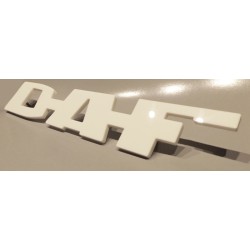 EMBLEME DAF BLANC