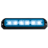 FEU FLASH 6 LED BLEU