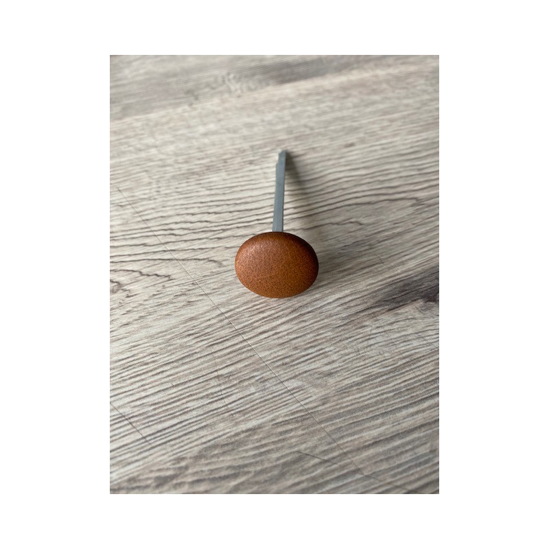 BOUTON DE CAPITONNAGE DELUXE COGNAC