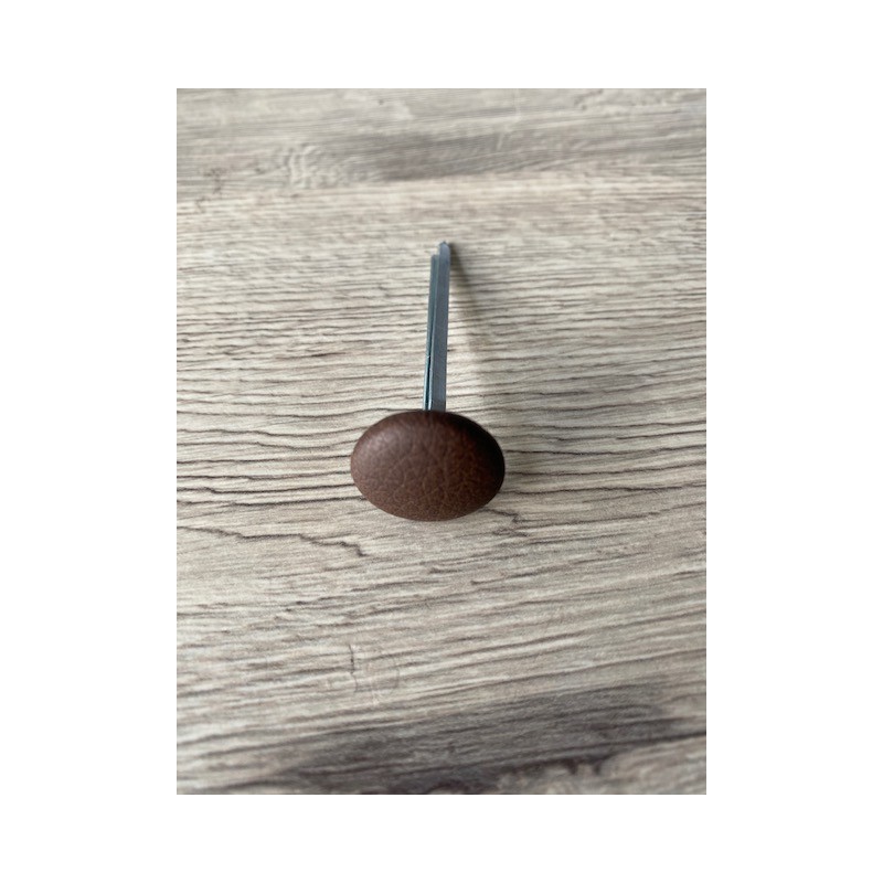 BOUTON DE CAPITONNAGE DELUXE MARRON