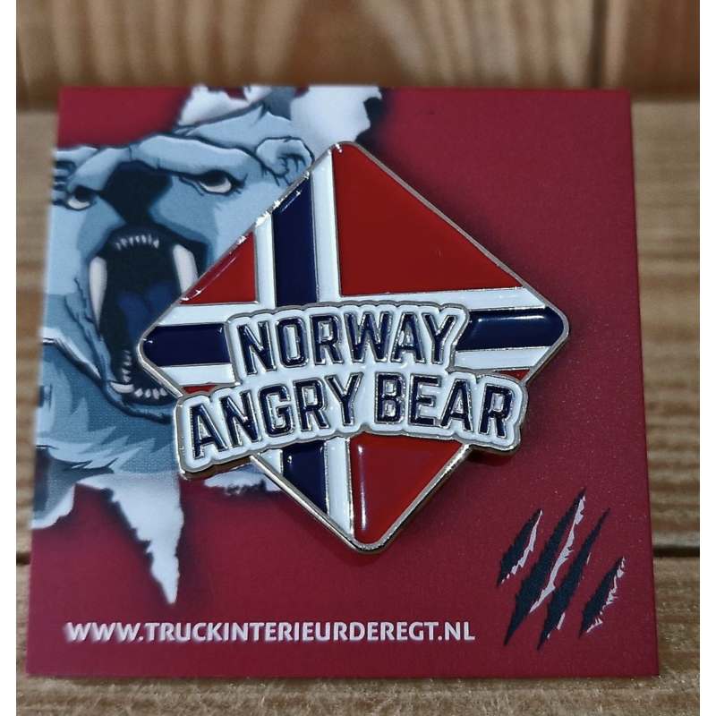 PINS NORWAY ANGRY BEAR - N°116