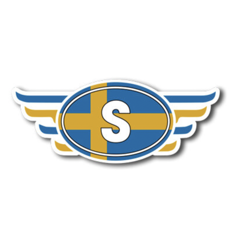 STICKERS AILES SUÈDE