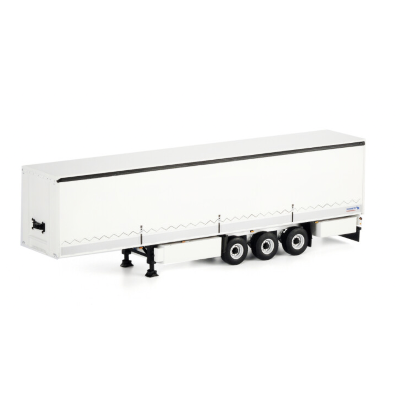 WHITE LINE CURTAINSIDE TRAILER - 3 AXLE / WSI 03-1073