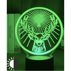 LAMPE JAGERMEISTER MULTICOLOR