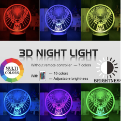 LAMPE JAGERMEISTER MULTICOLOR