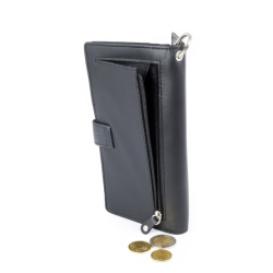 PORTE FEUILLE NOIR 18.5X19 CM