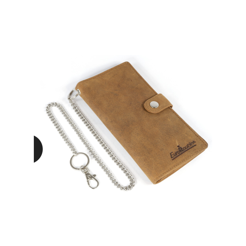 PORTE FEUILLE MARRON 18.5X19 CM