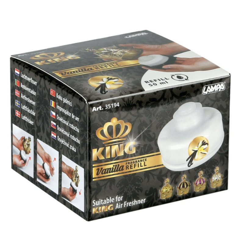 RECHARGE 50ML COURONNE VANILLE RECHARGE 50ML COURONNE VANILLE