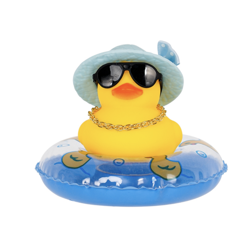 CANARD JAUNE BOUÉE CHAPEAU BLEU CANARD JAUNE BOUÉE CHAPEAU BLEU